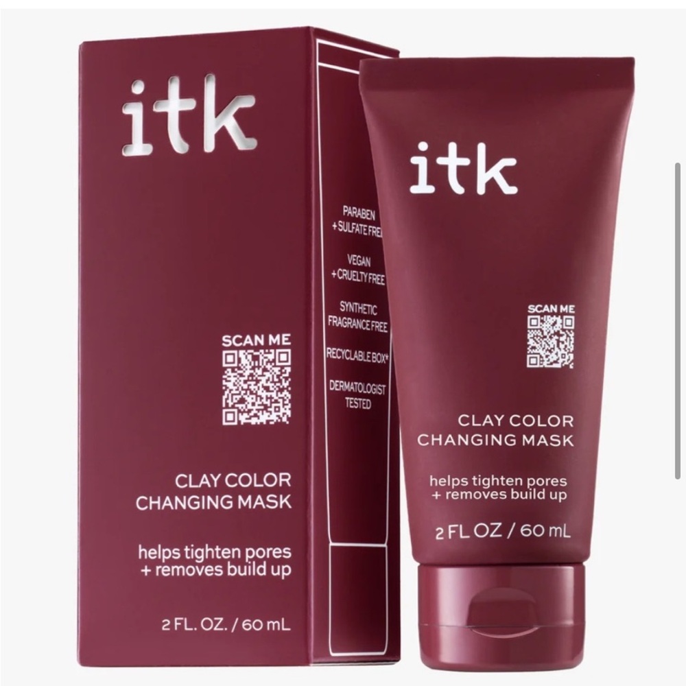itk clay color changing mask